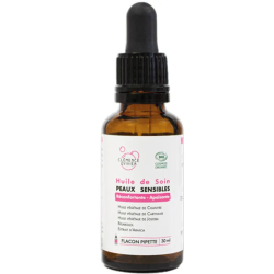 Clémence&Vivien huile de soin peaux sensibles 30ML