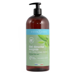 Dermasens Gel Douche Surgras 3 en 1 Thé vert