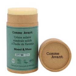 Comme avant Crème solaire...