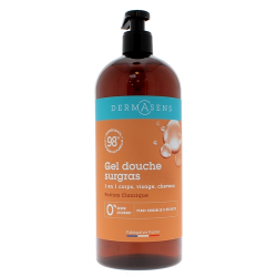 Dermasens Gel Douche Surgras 3 en 1 Parfum Classique 1L