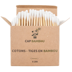 Cap Bambou Cotons-Tiges en...